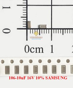 Tụ dán 1206 106-10uF 16V 10% (10 chiếc)