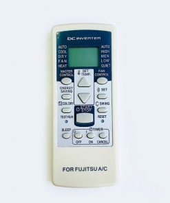 Điều khiển điều hòa FUJITSU Inverter màu ghi (chưa có pin AAA)