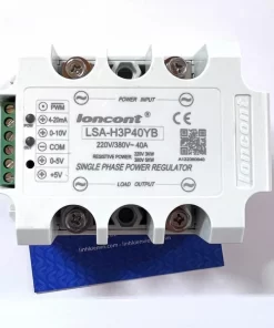 Rơ le bán dẫn điều chỉnh LSA-H3P40YB 40A / chính hãng Loncont (Relay Điều khiển được bằng PLC)