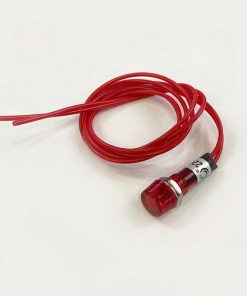 Đèn báo 220V 10mm XD10-3 có dây dài 62cm (màu đỏ)