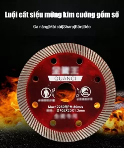LƯỠI CẮT KIM CƯƠNG SIÊU MỎNG