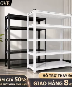 ALOVE Kệ Sắt V lỗ đa năng nhiều tầng
